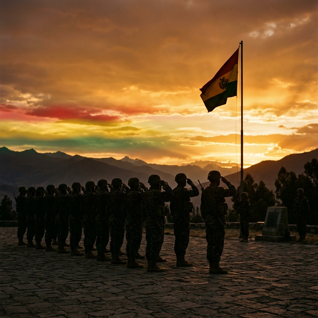 Ceremonia y formación militar
